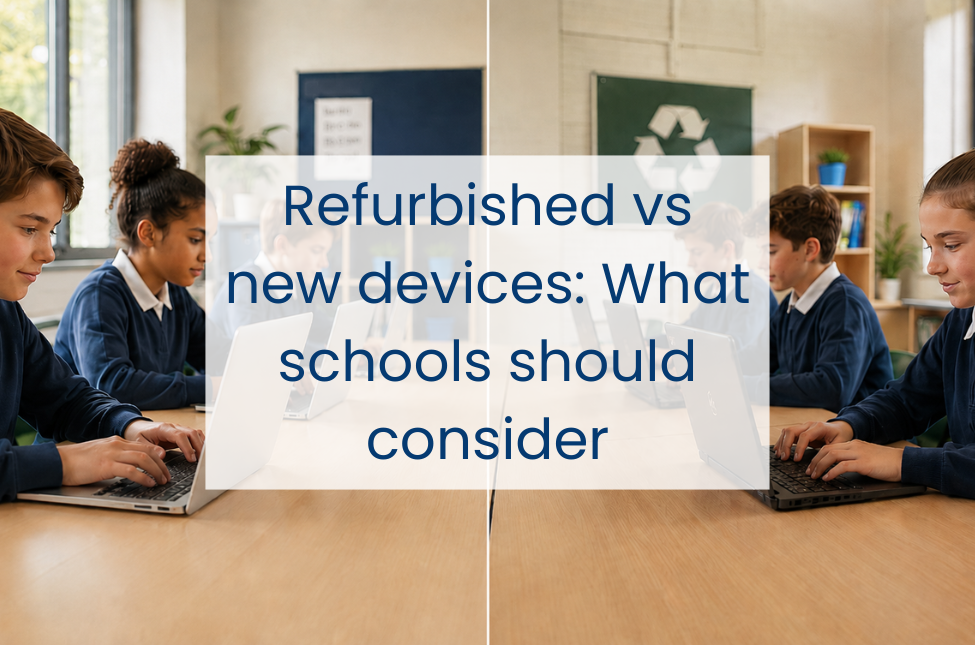 Refurbished vs New Devices: What Schools Should Consider