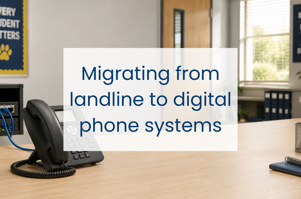 Landline switch-off for schools